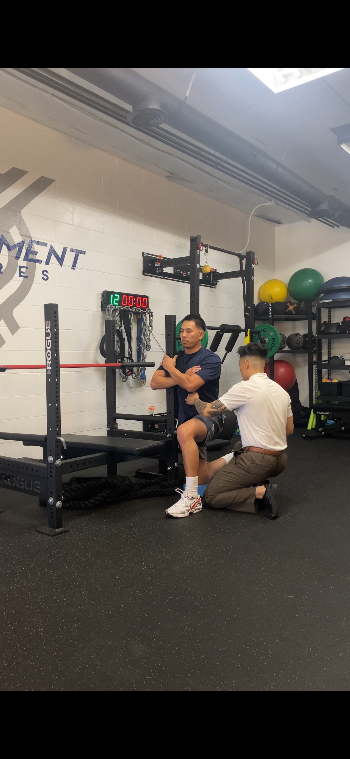 Olympus Sports Therapy Rehab Session